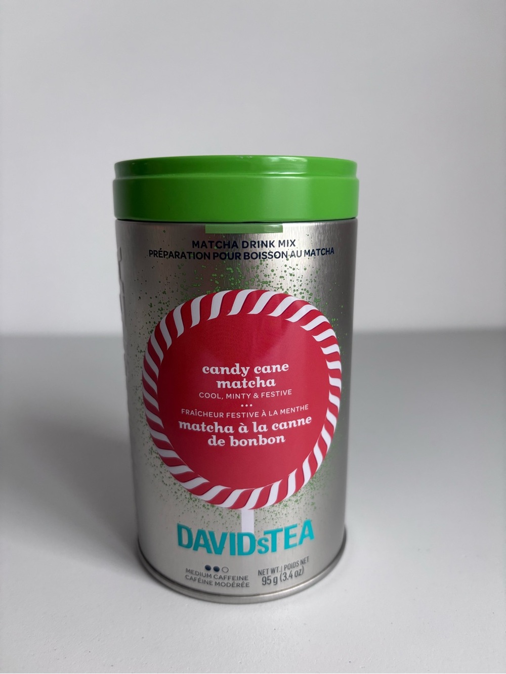 Empty Davids Tea Tin